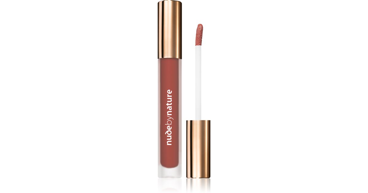 Nude By Nature Satin Liquid Lipstick Cremiger Lippenstift Mit Satin