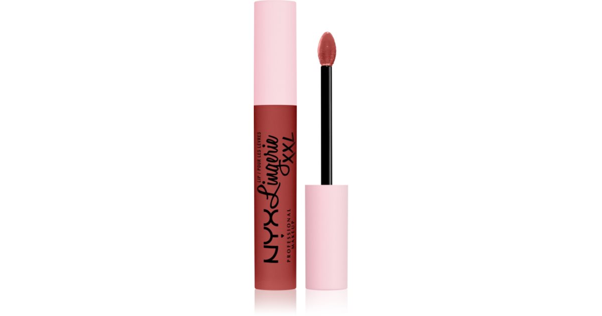 NYX Professional Makeup Lip Lingerie XXL pomadka w płynie o matowym