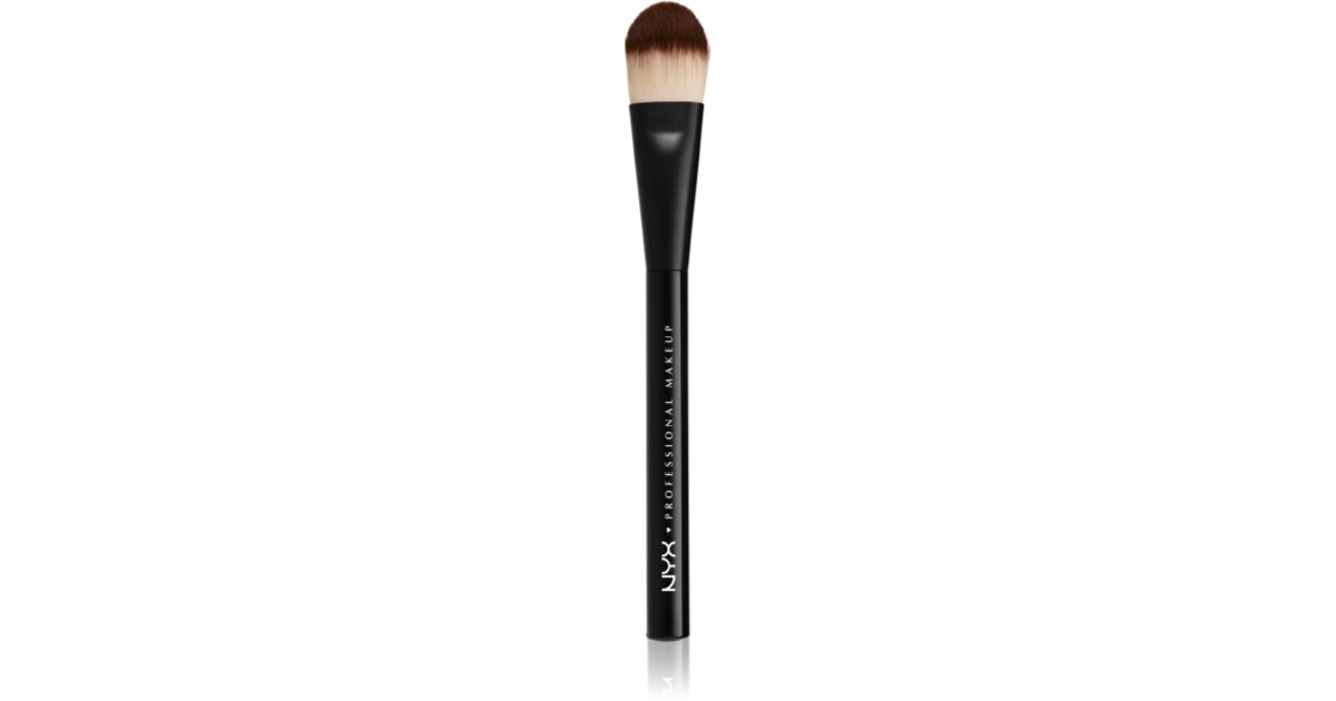 Nyx Professional Makeup Pro Brush Pinceau Plat Fond De Teint Notino Be