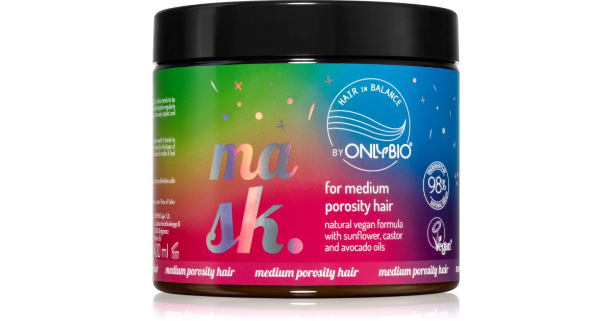 Onlybio Hair In Balance Toitev Mask Kuivadele Juustele Notino Ee