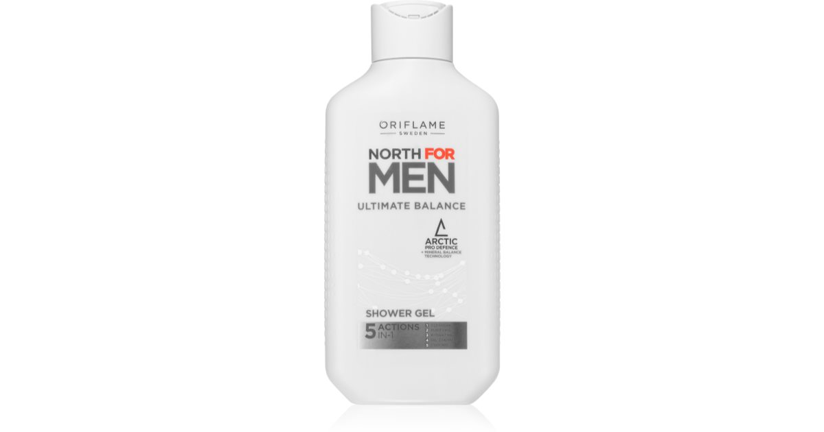 Oriflame North for Men Ultimate Balance gel douche booster dénergie