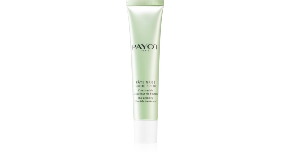 Payot Pâte Grise Nude SPF 30 trattamento colorato completo contro le