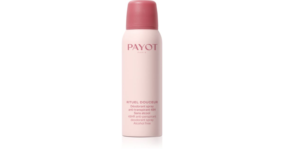 Payot Rituel Douceur Hr Anti Perspirant Deodorant Spray Alcohol Free