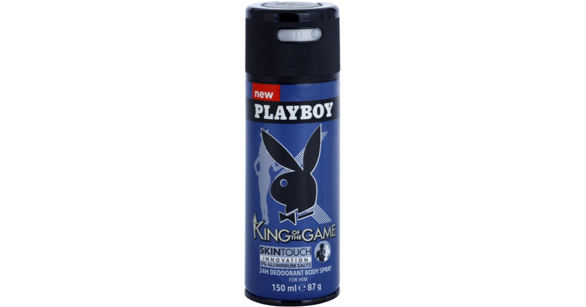 Playboy King Of The Game D Odorant En Spray Pour Homme Notino Fr