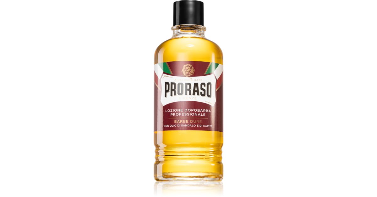 Proraso Red Aftershave Professional After Shave Vatten Notino Se