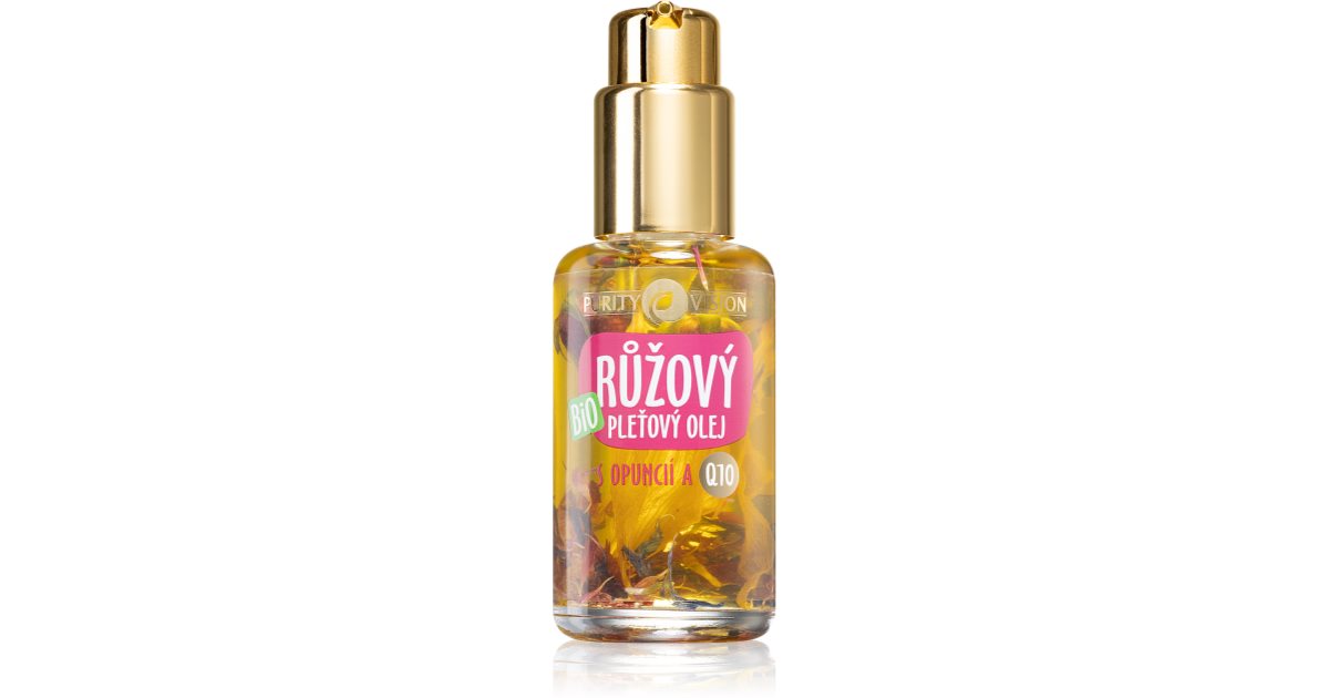 Purity Vision Bio Rose Rejuvenating Facial Oil From Rose Notino Co Uk