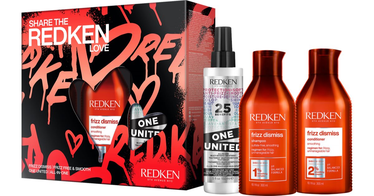 Redken Frizz Dismiss D Rkov Sada Pro Nepoddajn A Krepat J C Se