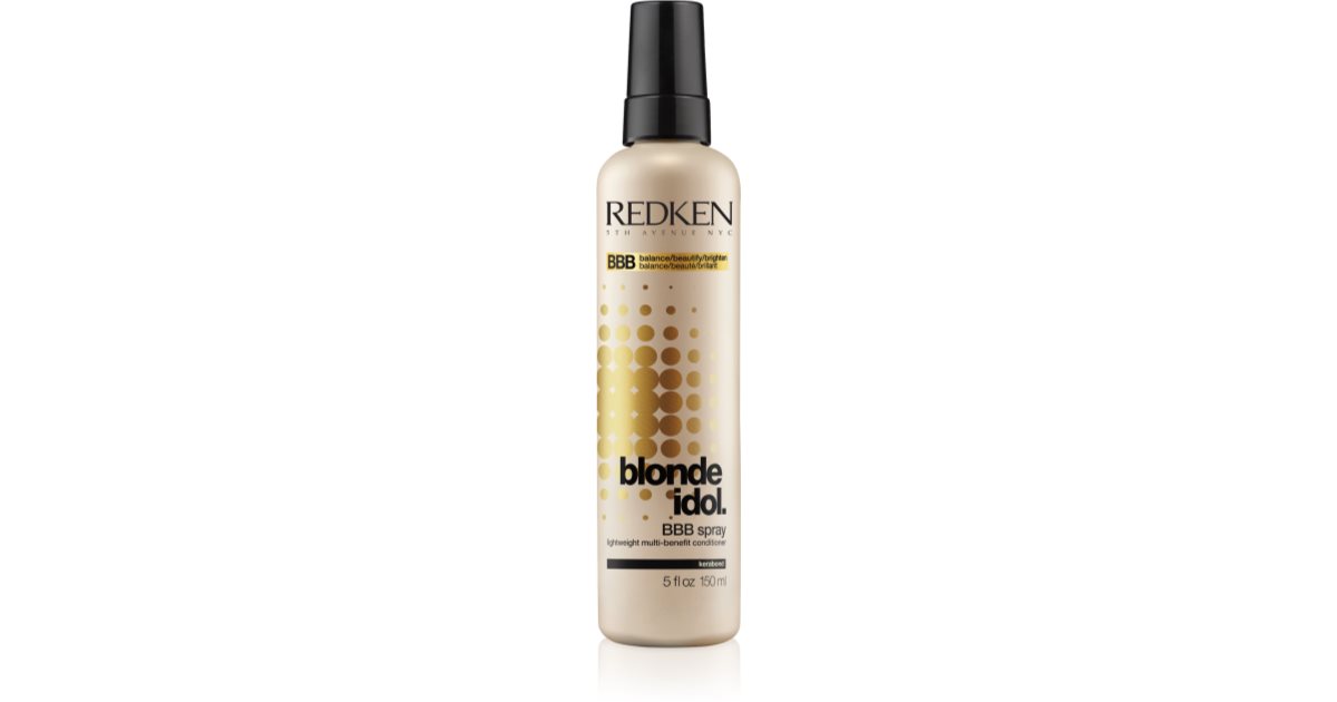 Redken Blonde Idol ľahký multifunkčný sprej pre blond vlasy notino sk