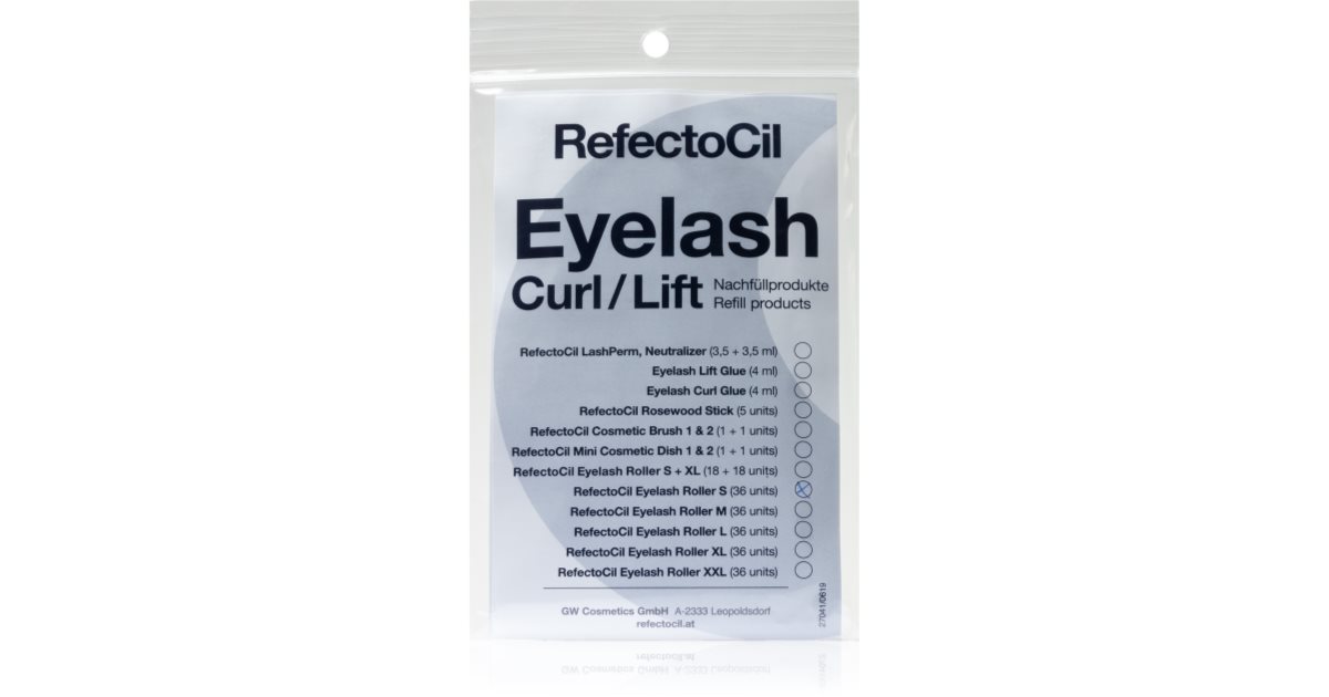 Refectocil Eyelash Curl Perm Rollers For Lashes Notino Co Uk