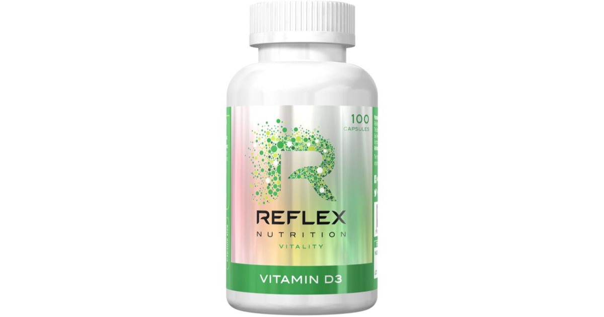 Reflex Nutrition Vitamin D Pcs Pr Parat Zur F Rderung Des Normalen