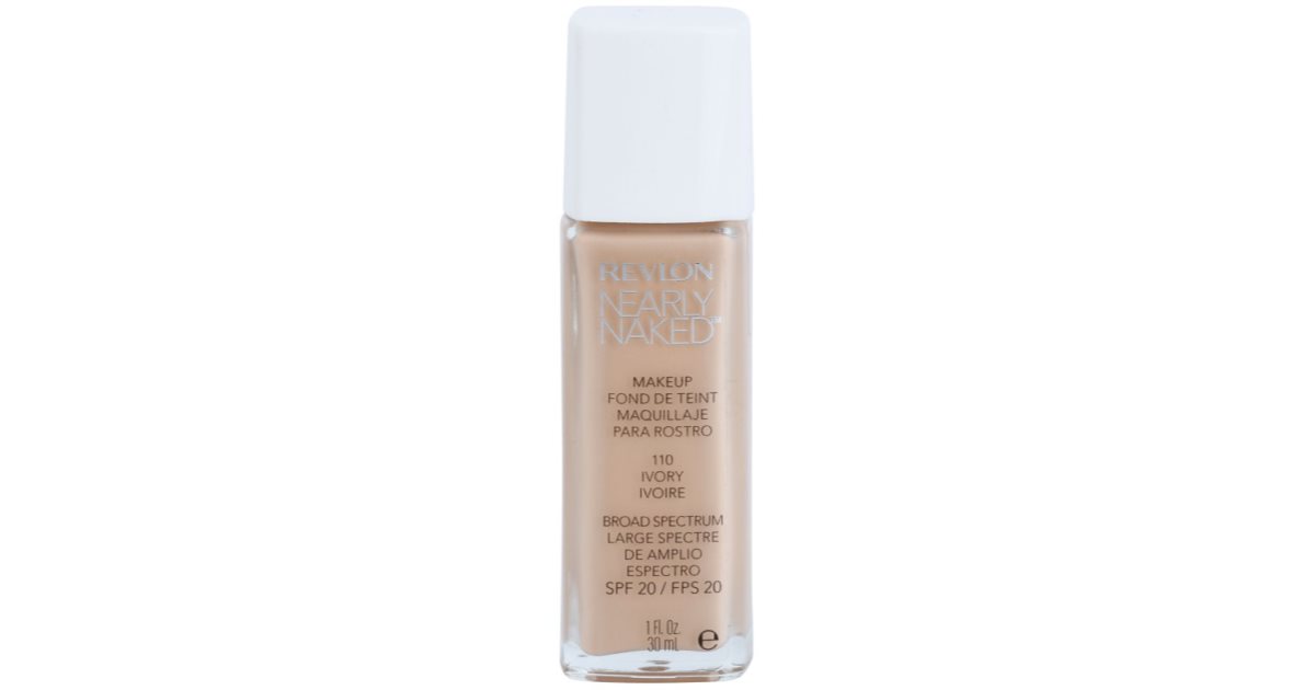 Revlon Cosmetics Nearly Naked base líquida para maquilhagem nude