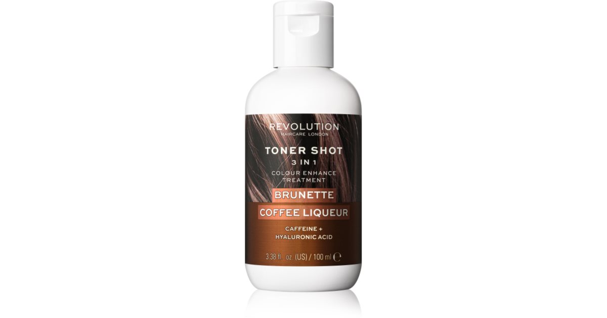 Revolution Haircare Toner Shot Brunette Coffee Liquer Livrare Rapida