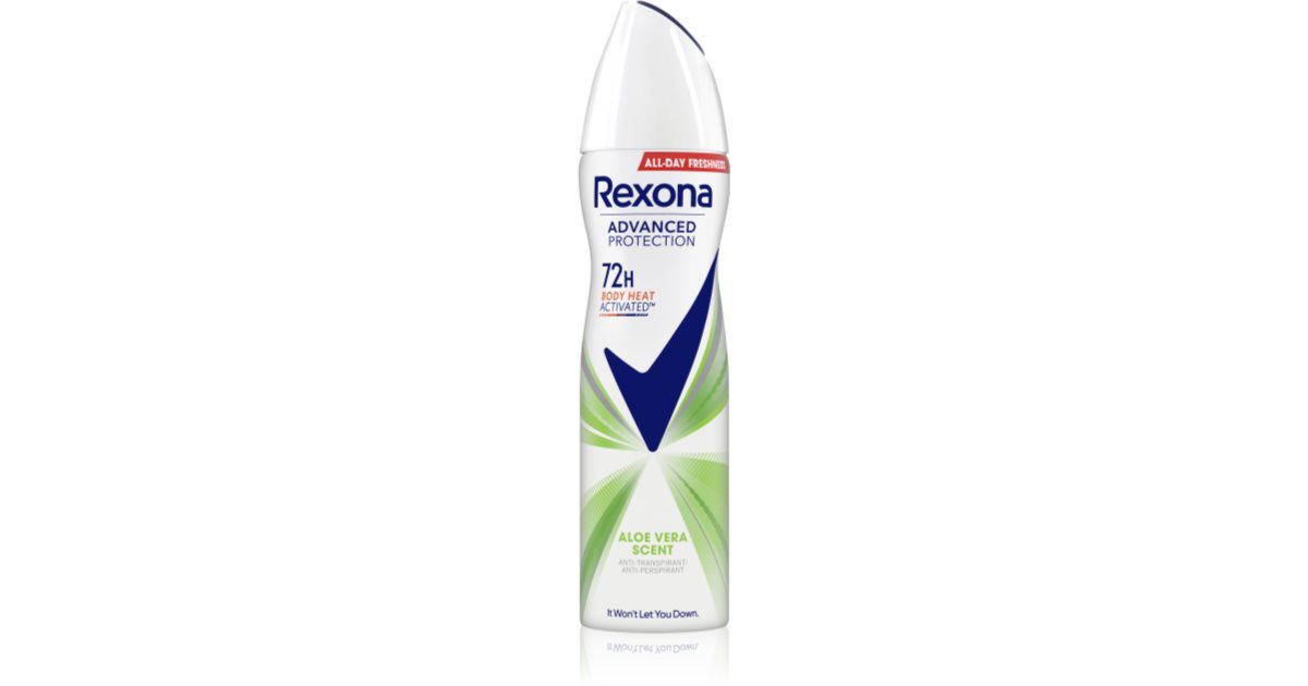 Rexona Advanced Protection Aloe Vera Spray Anti Transpirant 72h Notino Be