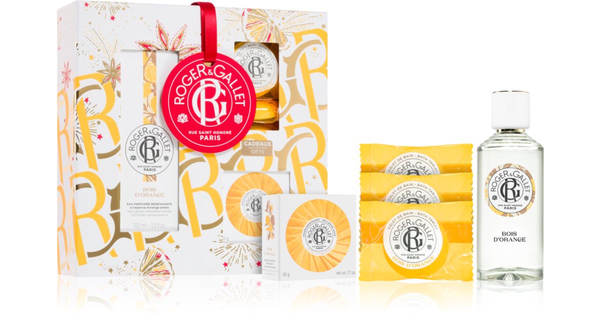 Roger Gallet Bois D Orange Coffret Cadeau Pour Femme Notino Fr