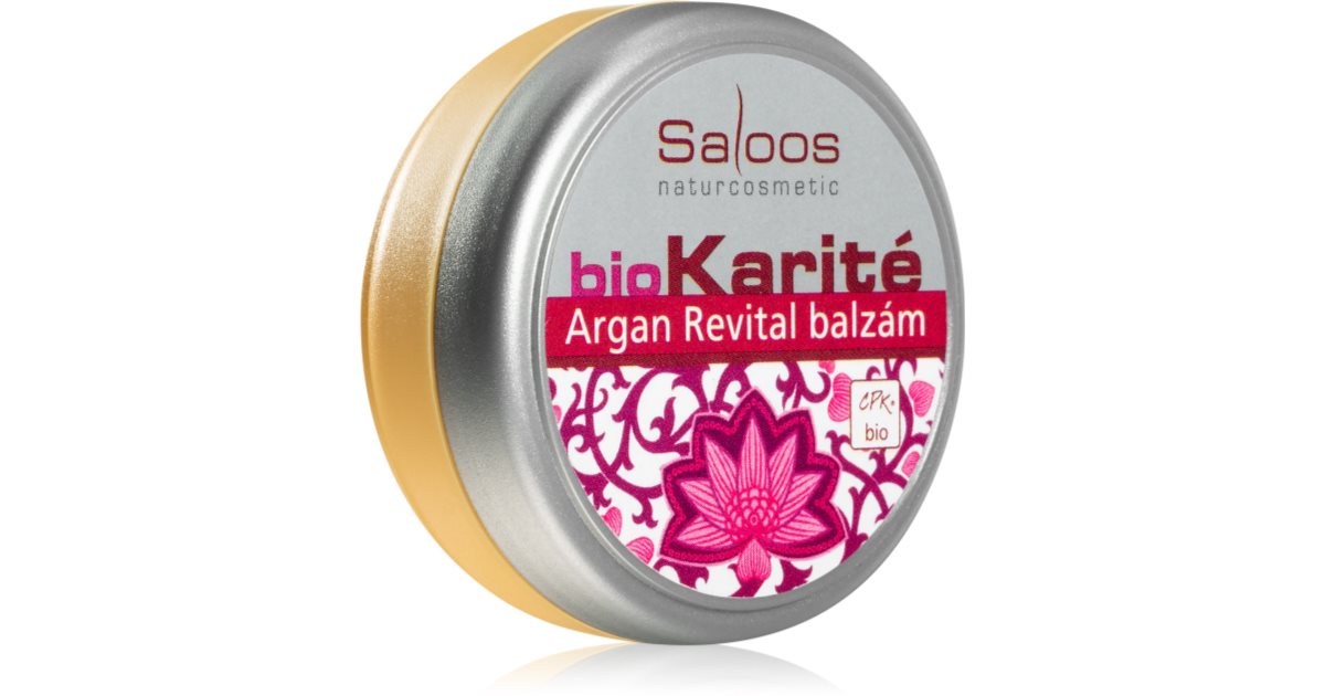 Saloos Biokarit Balsam Argan Revital Notino Dk