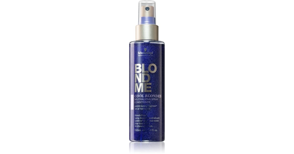 Schwarzkopf Professional Blondme Cool Blondes Od Ywka W Sprayu Bez