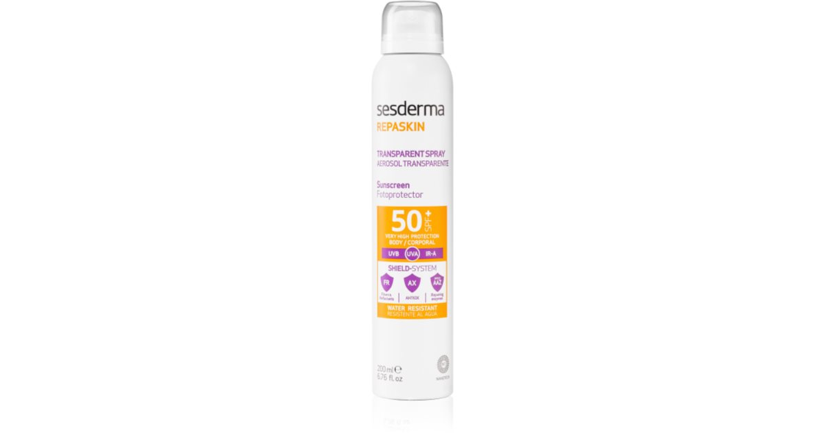 Sesderma Repaskin Transparent Solspray Spf Notino Se