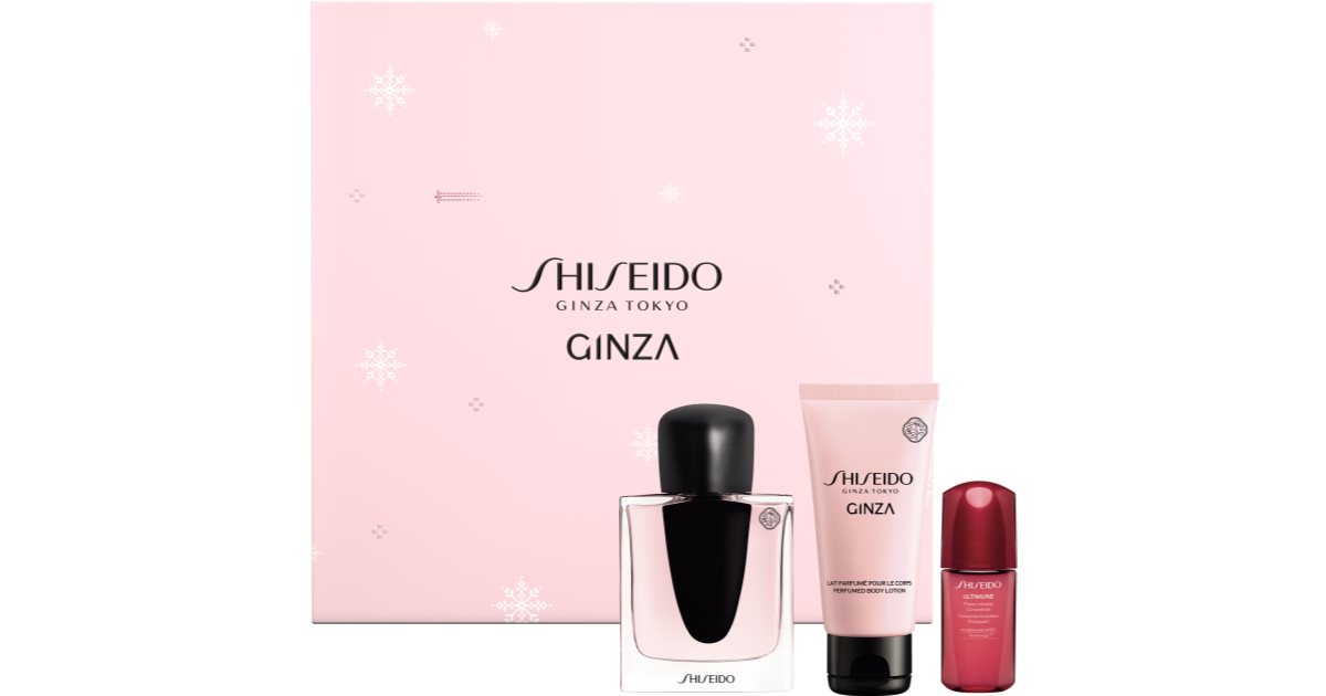 Shiseido Ginza Holiday Kit Gift Set For Women Notino Co Uk