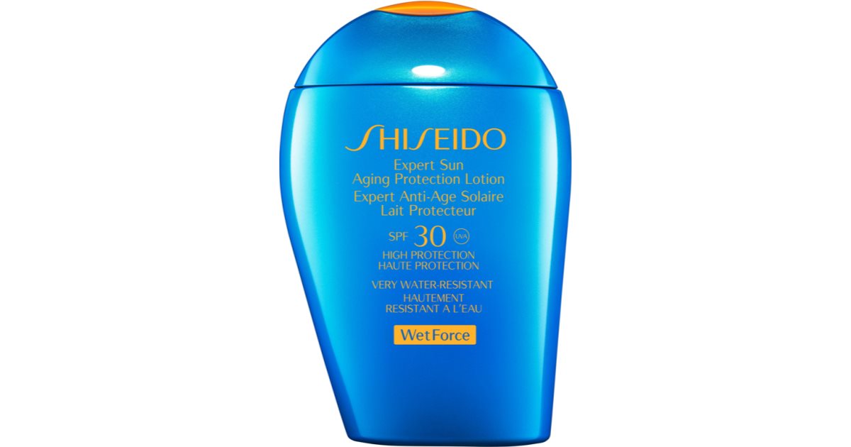 Shiseido Sun Care Expert Sun Aging Protection Lotion Wetforce Losjon Za