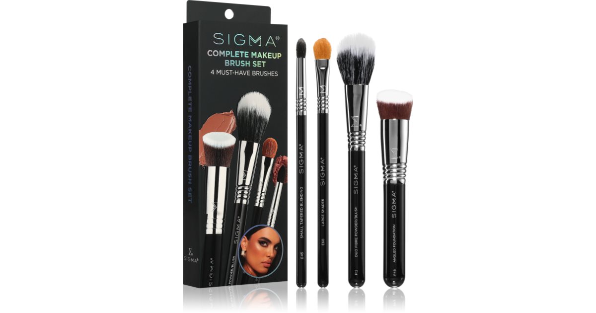 Sigma Beauty Brush Set Complete Makeup Set De Pinc Is Para Aspeto