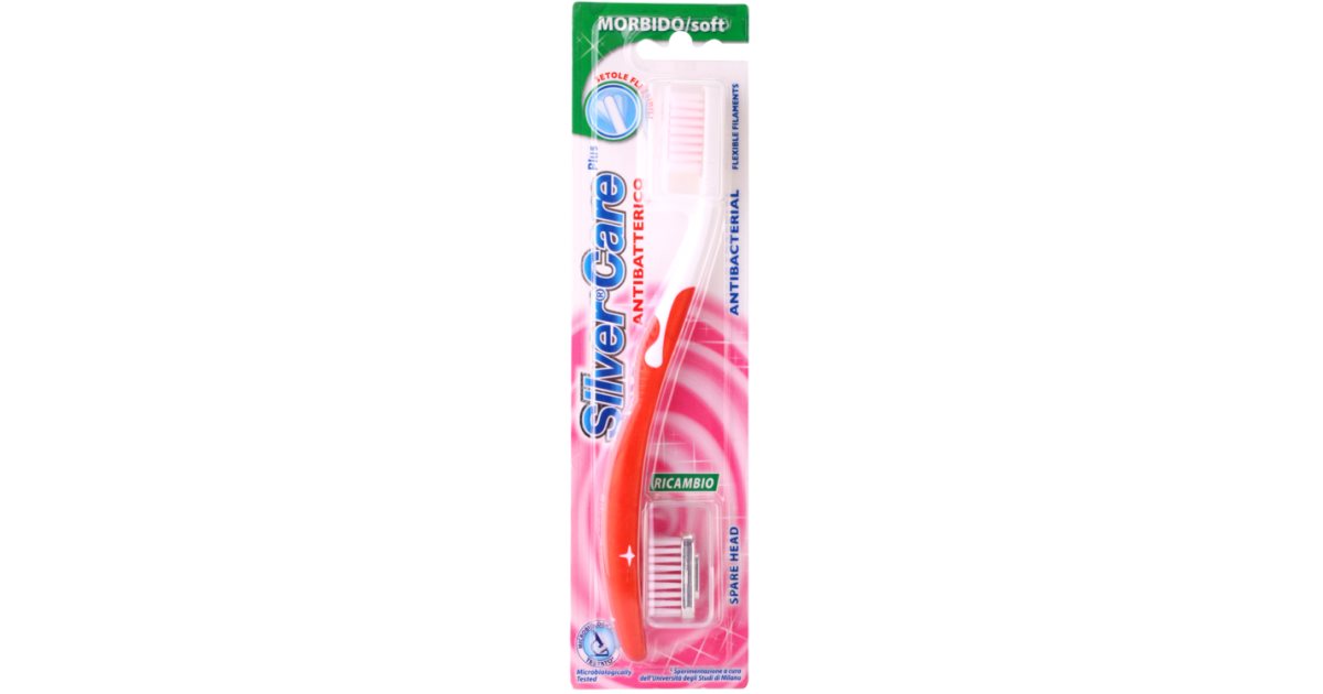 Silvercare Plus Flexible Filaments Cepillo Dental Con Cabezal