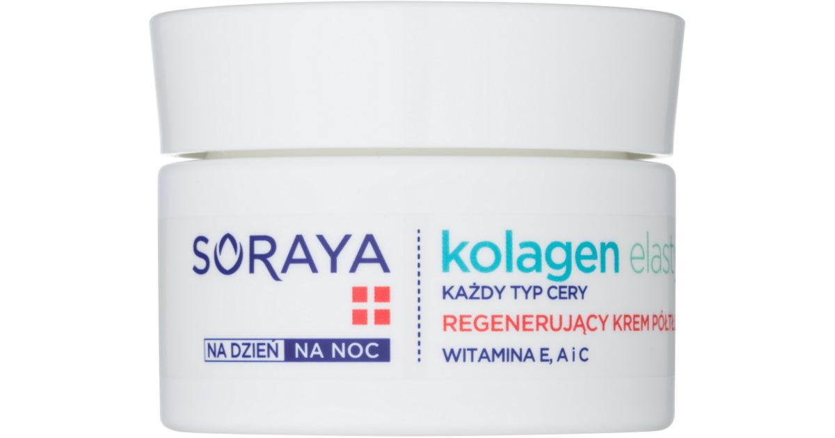 Soraya Collagen Elastin regenerujący krem do twarzy z witaminami