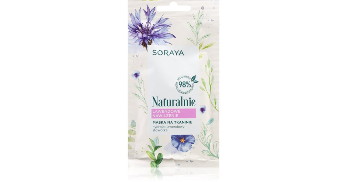 Soraya Naturally Moisturising Face Sheet Mask Notino Co Uk