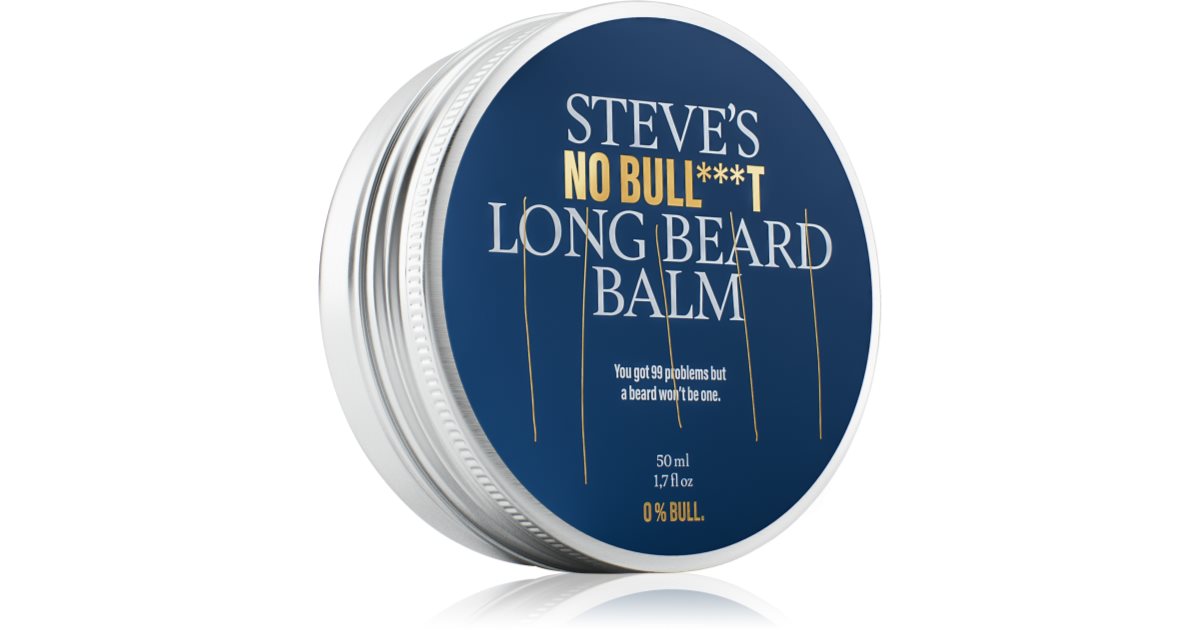 Steve s No Bull t Long Beard Balm baume à barbe notino fr