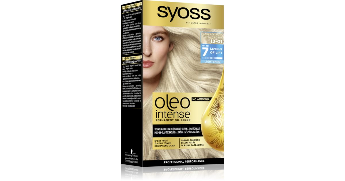 Syoss Oleo Intense Permanent Haarfarbe Mit L Notino At