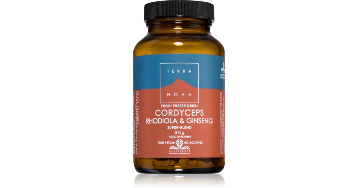 Terranova Health Synergy Immunity Cordyceps Rozchodnice En En