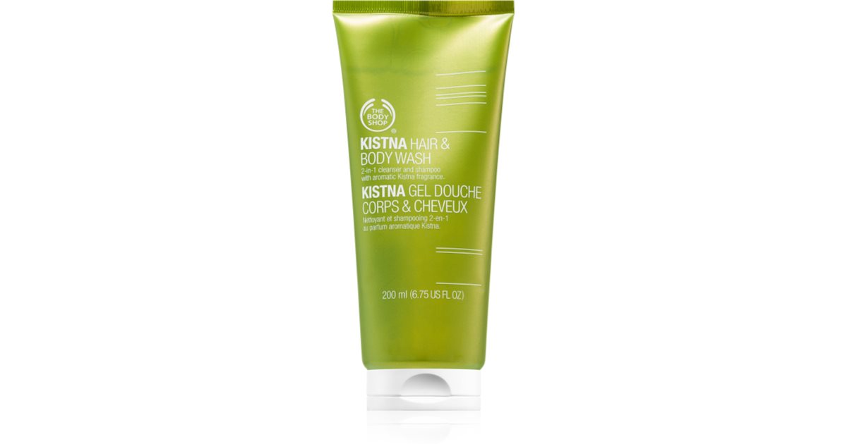 The Body Shop Kistna Hair Body Wash Gel De Banho Para Corpo E Cabelo