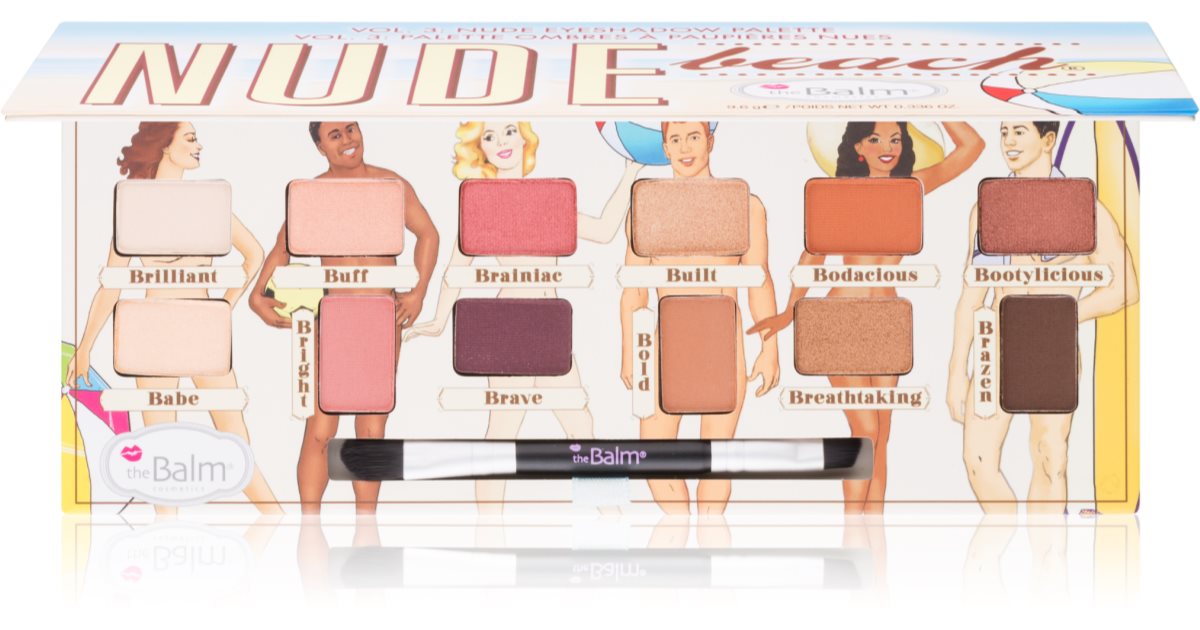 TheBalm Nude Beach Palette Mit Lidschatten