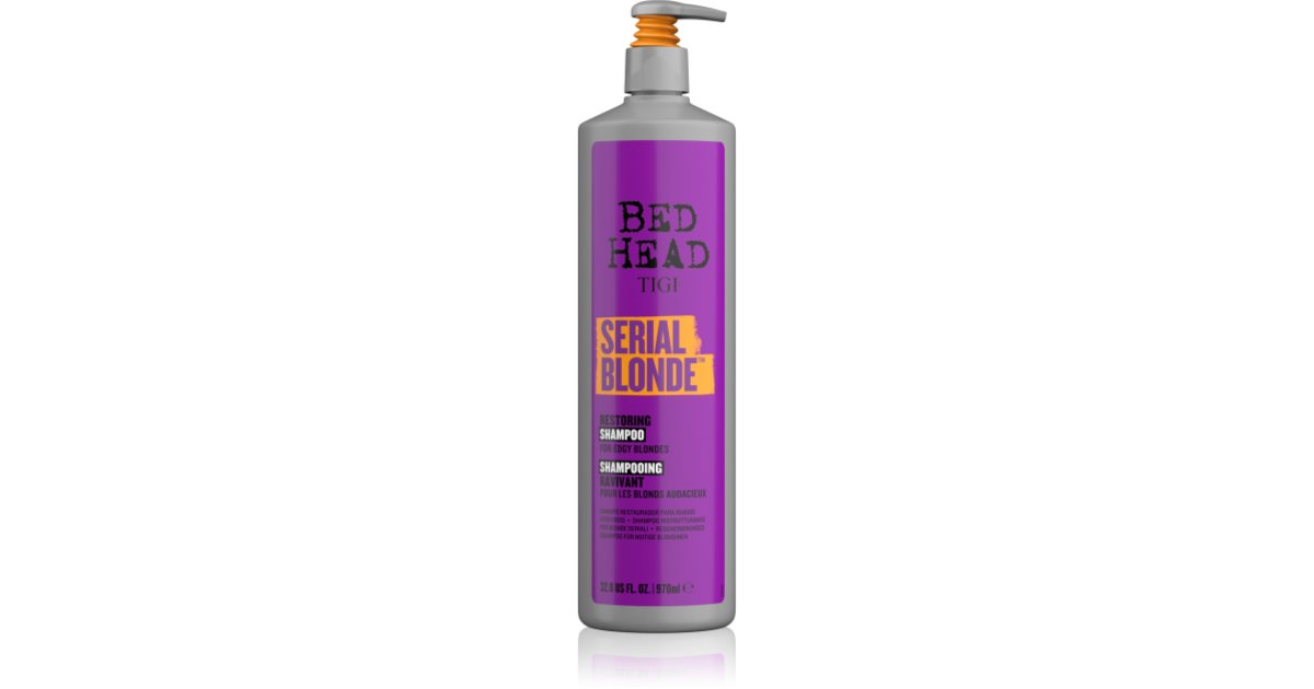 TIGI Bed Head Serial Blonde Shampoo Ricostituente Per Capelli Biondi