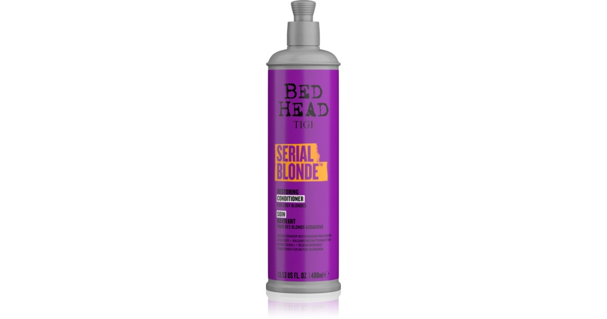 Tigi Bed Head Serial Blonde Acondicionador Renovador Para Cabello Rubio