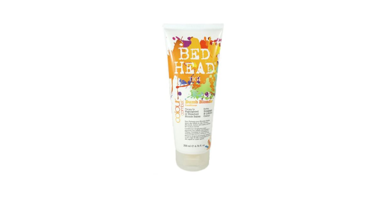 TIGI Bed Head Colour Combat Dumb Blonde Condicionador Para Cabelo Loiro