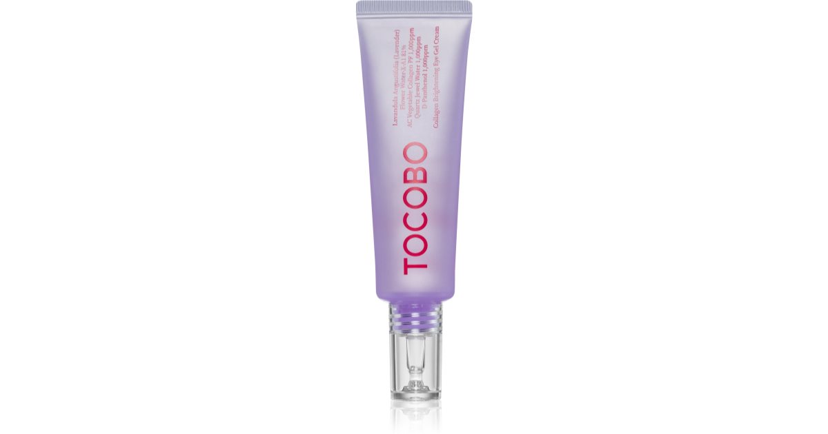 TOCOBO Collagen Brightening Eye Gel Cream Øjencreme mod rynker til at