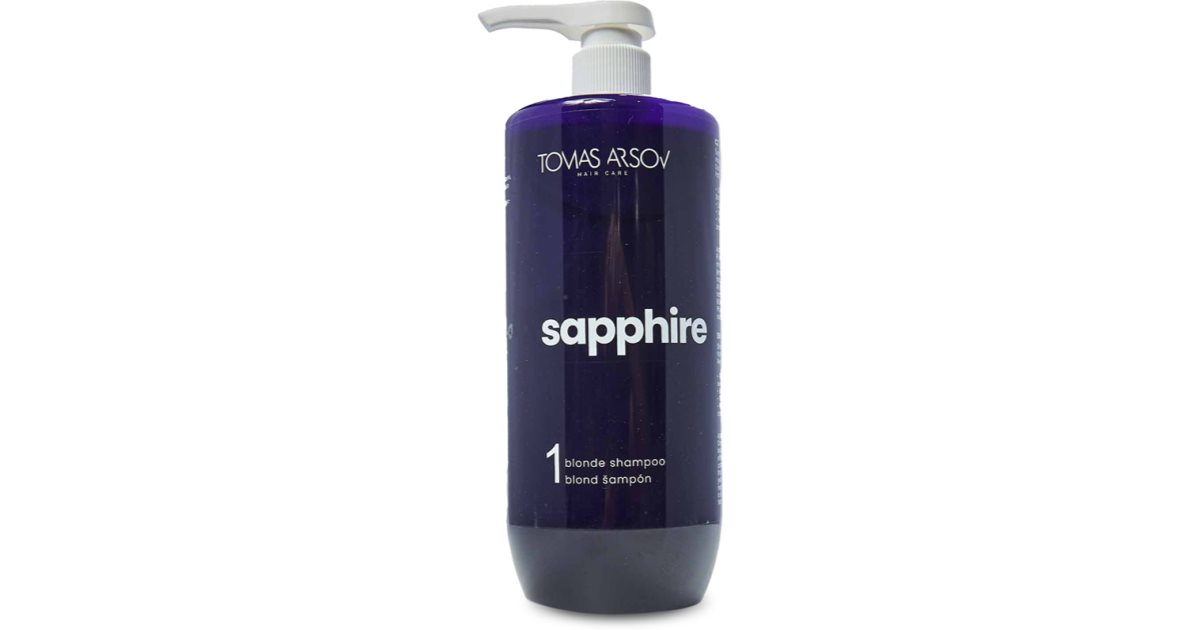 Tomas Arsov Sapphire Blonde Shampoo Shampoo For Blonde Hair Notino Ie