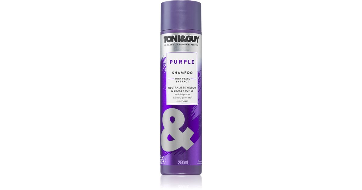 Toni Guy Purple Purple Shampoo Neutralising Yellow Tones Notino Co Uk