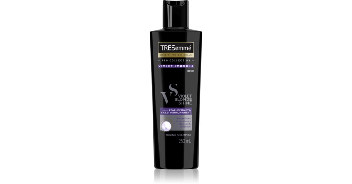 TRESemmé Violet Blonde Shine shampoo viola per capelli biondi notino it