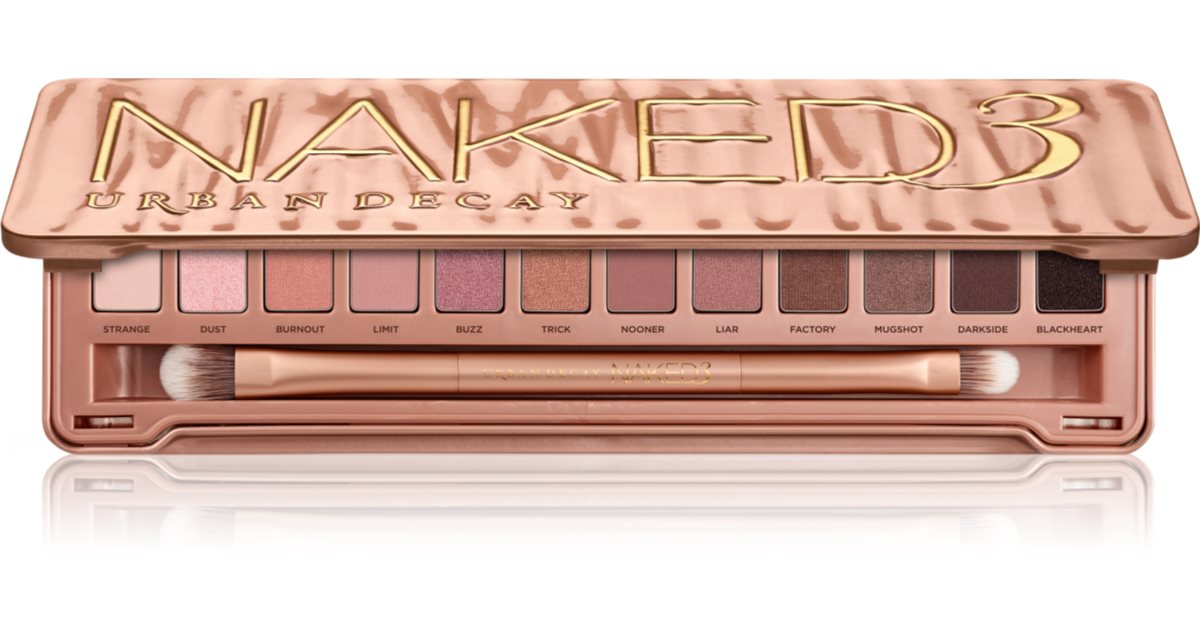 Urban Decay Naked Paleta De Sombras Pincel Notino Pt