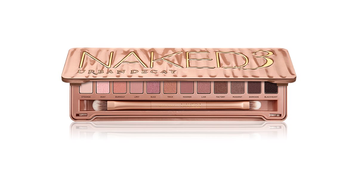 Urban Decay Naked Palette De Fards Paupi Res Avec Pinceau Notino Be