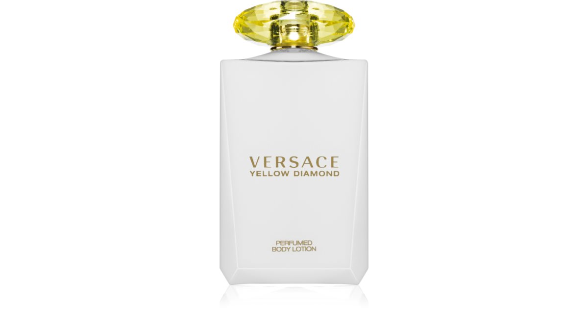 Versace Yellow Diamond Leite Corporal Para Mulheres Notino Pt