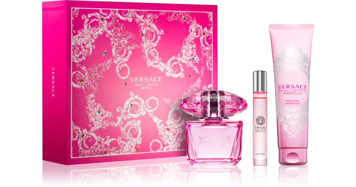 Versace Bright Crystal Absolu Coffret Cadeau II Pour Femme Notino Be