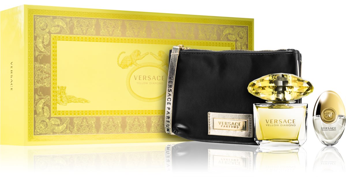 Versace Yellow Diamond Coffret Cadeau II Pour Femme Notino Be