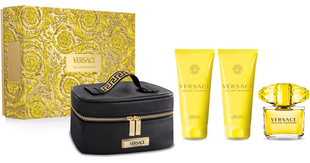 Versace Yellow Diamond Coffret Cadeau Pour Femme Notino Fr