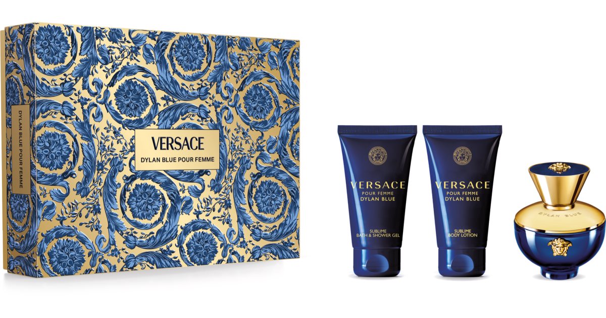 Versace Dylan Blue Pour Femme Coffret Cadeau Pour Femme Notino Be