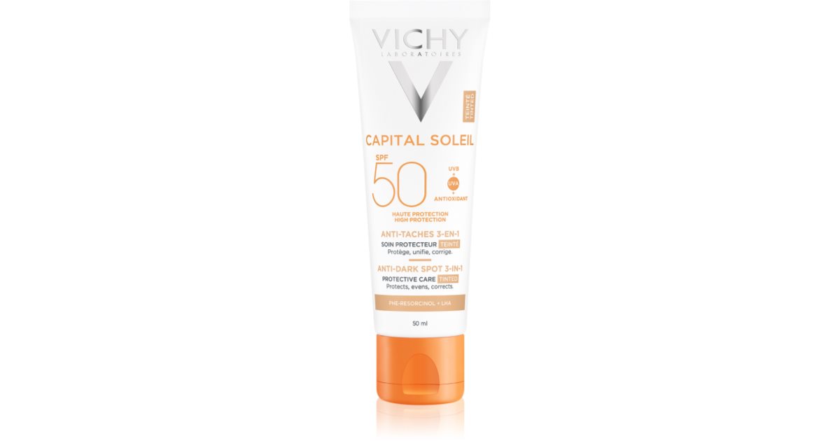 Vichy Capital Soleil 3 In 1 Tinted Anti Dark Spots Care SPF 50 Notino Ie