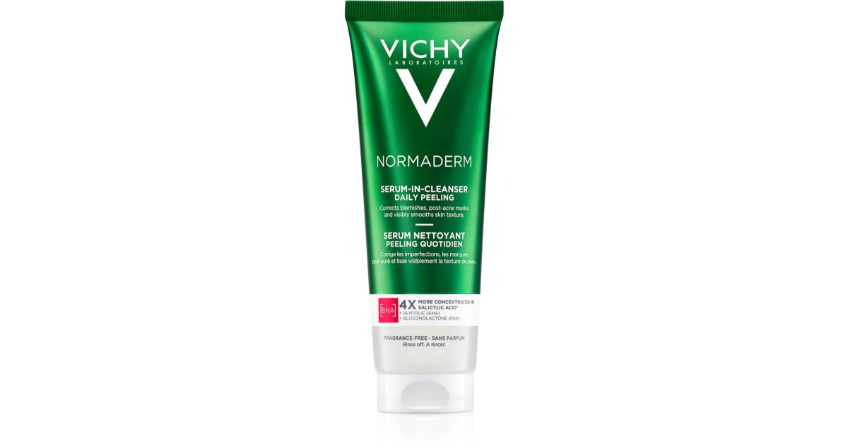 Vichy Normaderm Cleansing Esfoliante Detergente Viso Con Acido