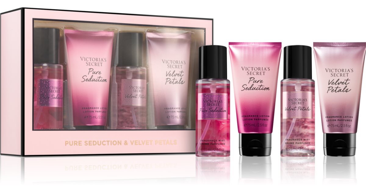 Victoria S Secret Pure Seduction Velvet Petals Lote De Regalo Para