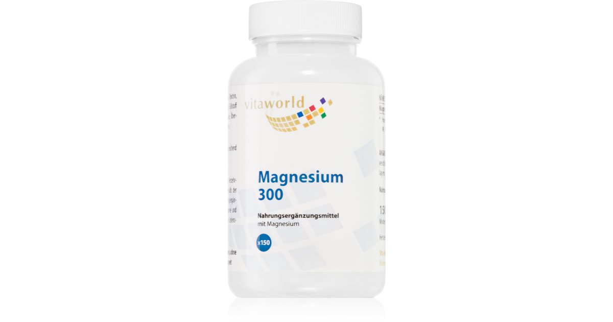 Vita World Magnesium Tabletten Zur Unterst Tzung Der Normalen